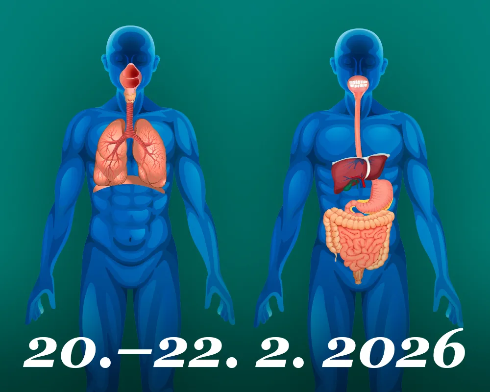 Minimum západní medicíny 2/4: Vnitřní orgány, procesy v těle (20.–22. 2. 2026)