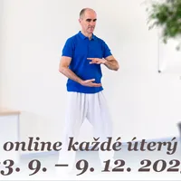 Cvičení čchi-kungu pro soustředění i sílu, pravidelně živě online (23. 9. – 9. 12. 2025, úterý od 18:00)