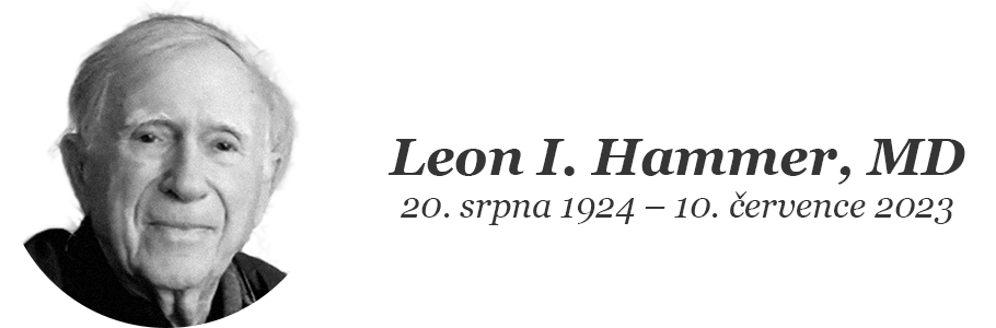 Leon I. Hammer, MD 20. srpna 1924 – 10. července 2023, autorka fotografie Angelica-M. Findgott