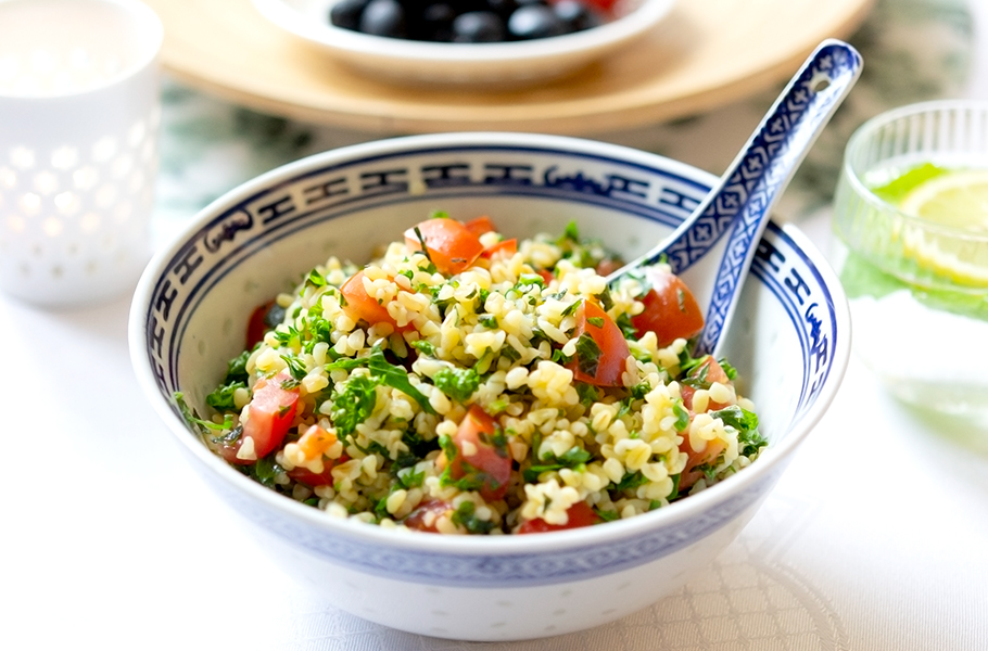 Salát tabbouleh inspirace na letní stravování