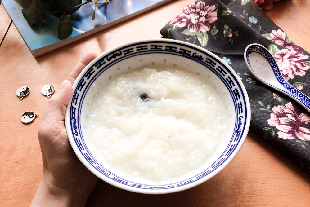 Congee, rýžová kaše naturální