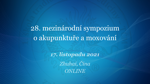 Český výzkum TČM na mezinárodním setkání akupunkturistů v Číně