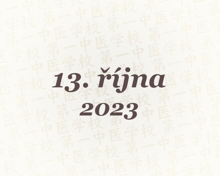 Tuina - ročníkové zkoušky – 13. 10. 2023