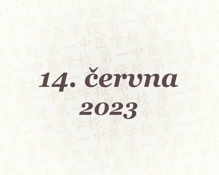 Tuina - ročníkové zkoušky – 14. 6. 2023